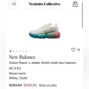 New Balance Shoes New Balance Vision Racer X Jaden Smith Cloth